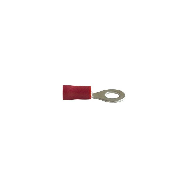 Cosse borne rouge Ø5 mm