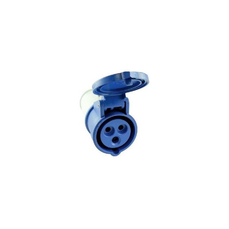 Fiche femelle P17 2P+T IP44 16A 200/250V LEGRAND