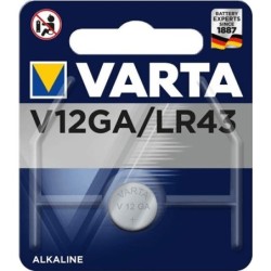 Pile électronique alcaline 1.5V - LR 43