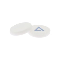MOUSSE DE LUSTRAGE LISSE CS-2 Ø150x25mm BLANCHE
