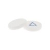 MOUSSE DE LUSTRAGE LISSE CS-2 Ø150x25mm BLANCHE