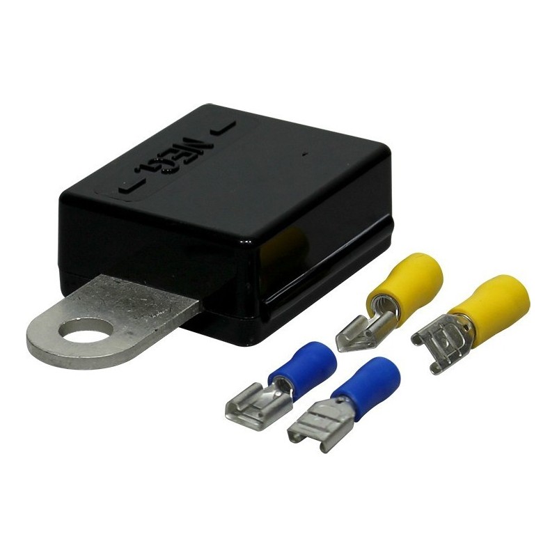 Cosse batterie à connexions multiples M6 Noire négative