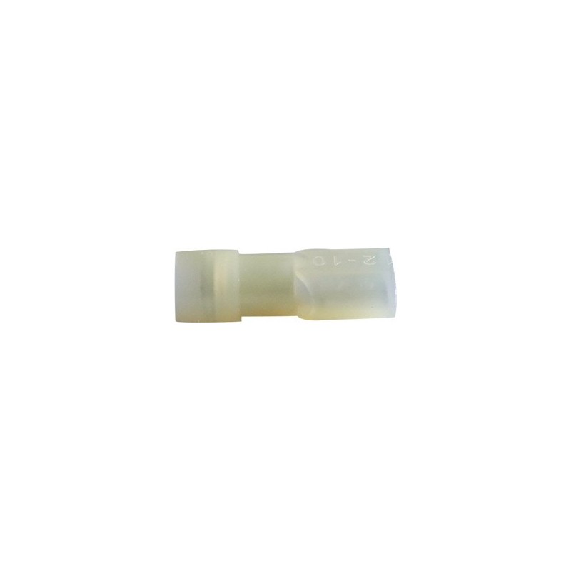 Cosse plate femelle jaune isolée étanche 6.35mm²
