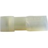 Cosse plate femelle jaune isolée étanche 6.35mm²