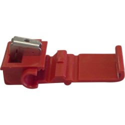 Connecteur auto dénudant double lames rouge 0.5 à 1.0mm²