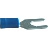 Cosses fourche M6 bleues