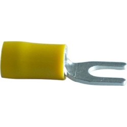 Cosses fourche M5 jaunes