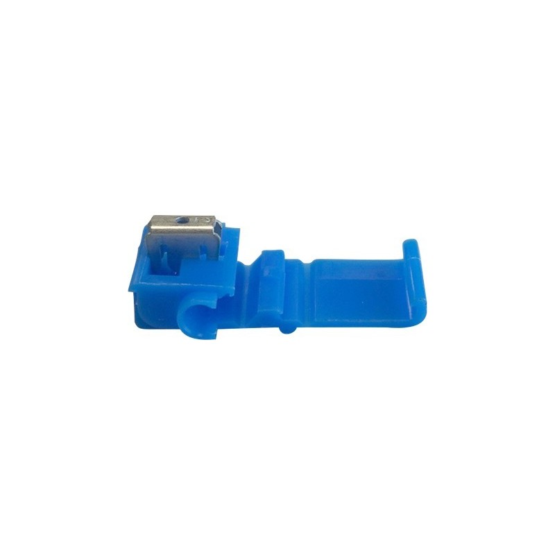 Connecteur auto dénudant double lames bleu 1.0 à 2.5mm²