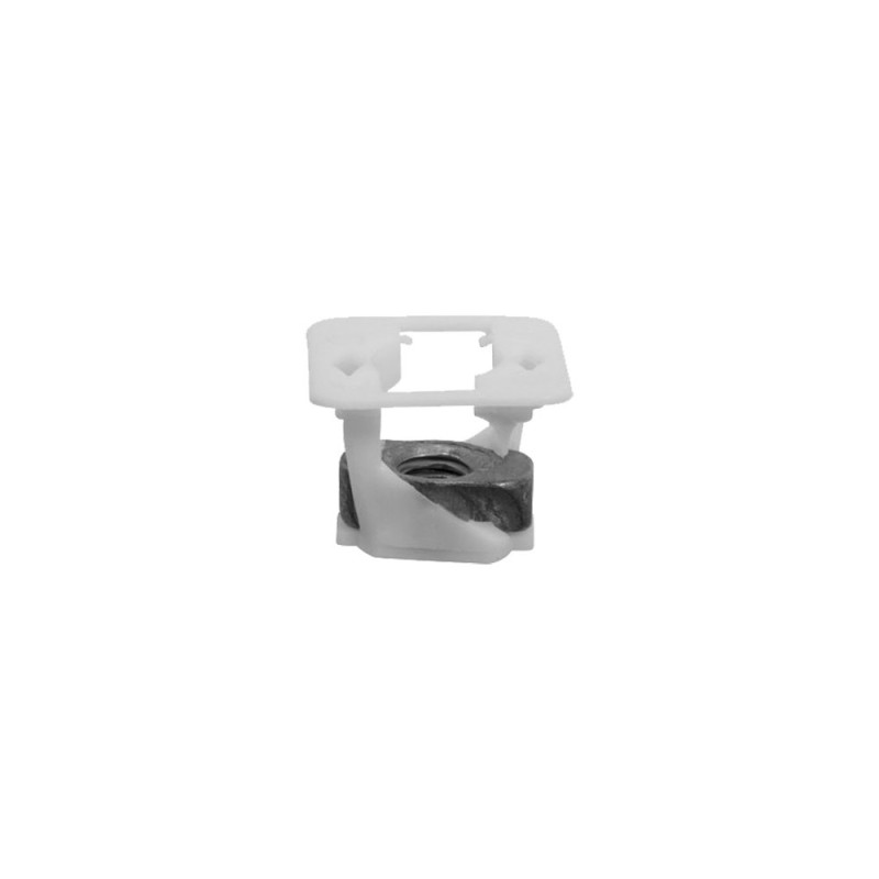 SACHET AGRAFES 12295 ECROU EN CAGE NYLON POINCONNAGE 10.2x16.2mm
