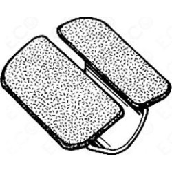 SACHET AGRAFES 10261 GARNISSAGE TYPES VOLKSWAGEN, AUDI, SEAT, SKODA