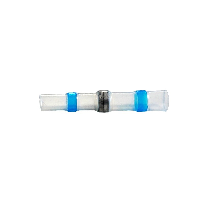 MANCHON A SOUDER THERMO-RETRACTABLE BLEU SECTION 2/4 x25pces
