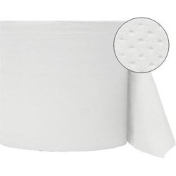 Bobine papier blanc 2 Plis gaufrée 1000 Formats PACK de 2