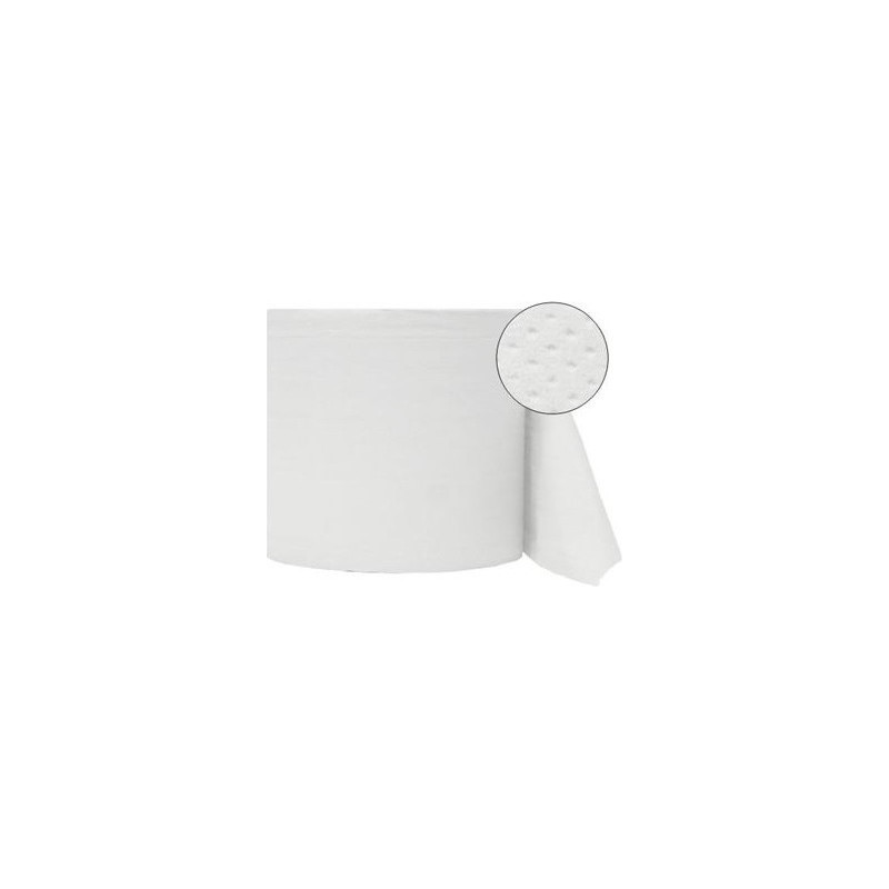 Bobine papier blanc 2 Plis gaufrée 1000 Formats PACK de 2