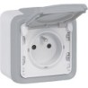 Prise plexo marque 2P+T Legrand