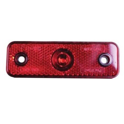 Feu de position arrière LED rouge 95X8X31mm 24V/0,8W E13