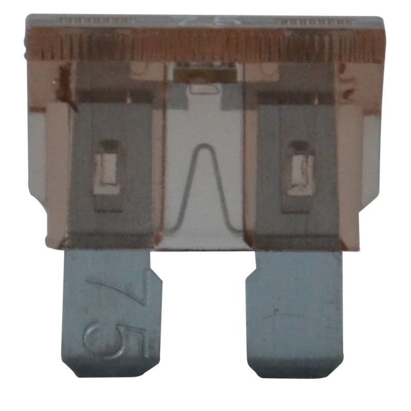 FUSIBLES LUMINEUX 7.5A BOITE DE 25 MARRON