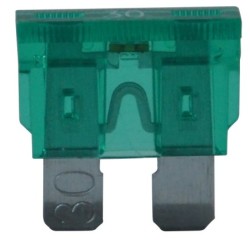 FUSIBLES LUMINEUX 30A BOITE DE 25 VERT