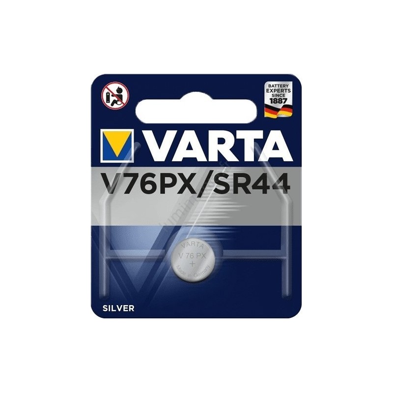 Pile électronique SR44 oxyde d'argent