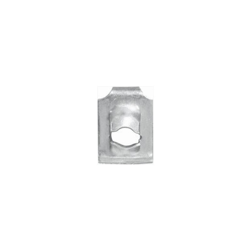 SACHET CLIPS 108 CLIPS ECROU TOLE 0.7à1 VIS DIM 12.2x9 RENAULT TALBOT