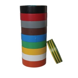 ROULEAU ADHESIF ELEC ASSORT 10 ROULEAUX DIV COLORIS