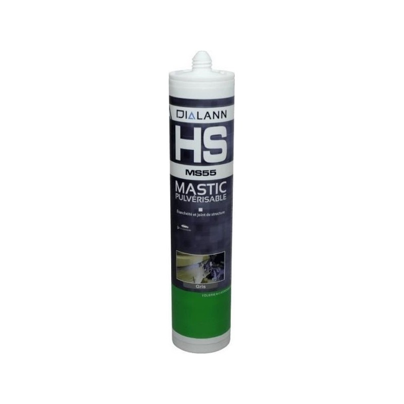 Mastic étanchéité pulvérisable MS55 HS gris 310cc