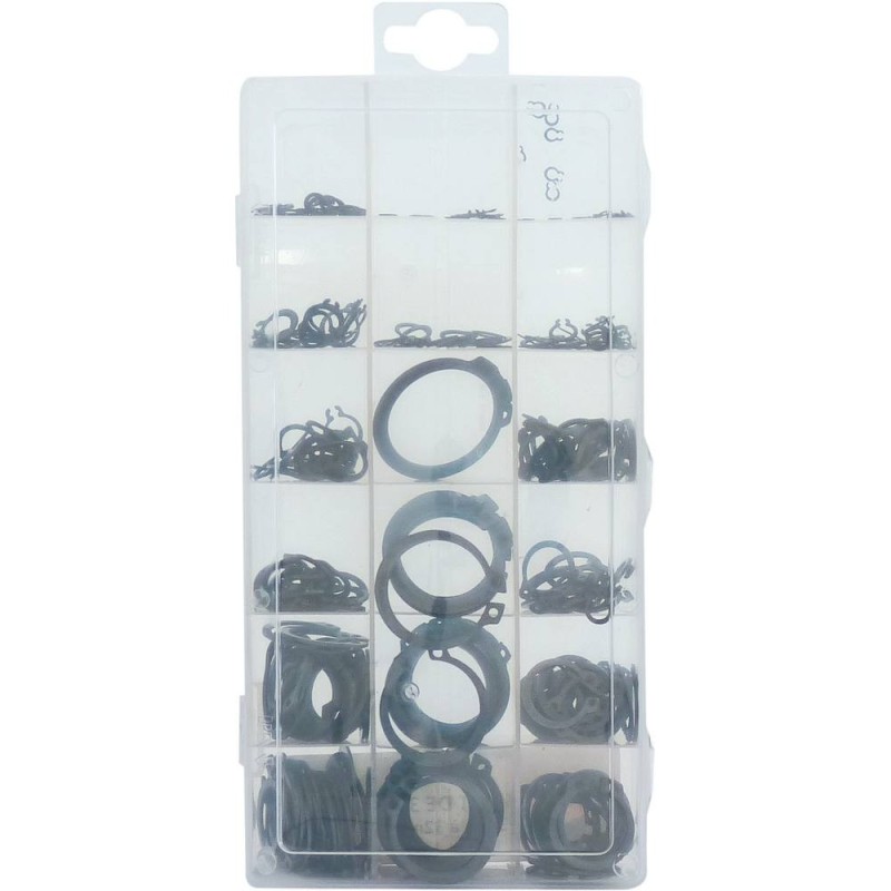 Coffret assortiment circlips mixte 300 pièces