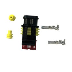 KIT CONNECTEUR 2 VOIES COSSE FEMELLE