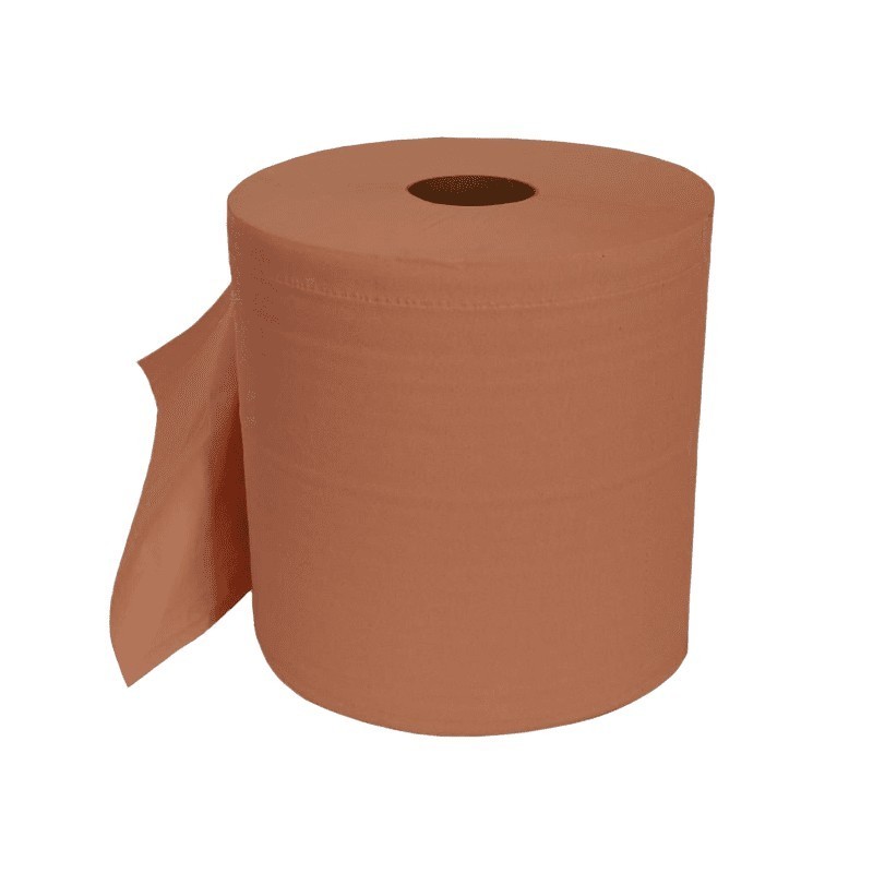 Bobine papier chamois 2 Plis LISSE 1000 Formats PACK de 2