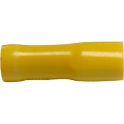 Cosse plate femelle jaune isolée 6.35mm²