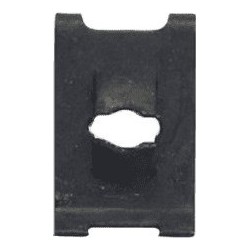 SACHET CLIPS 111 CLIPS ECROU TOLE 0,6 à1 VIS DIAM 3,5 DIM 15,5x10