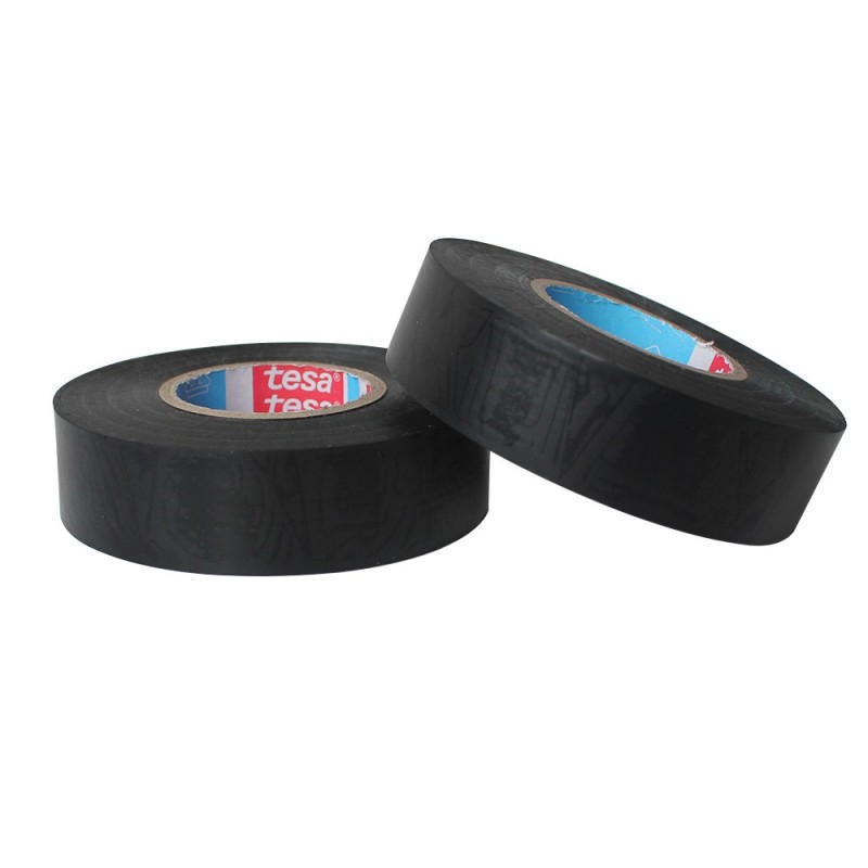 ROULEAU ADHESIF ELECTRIQUE NOIR TESA LONGUEUR 20m CHATTERTON