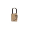 Cadenas corps laiton verrouillage à chiffre 40 mm