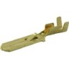 Clip male plat avec languette de blocage 4.8x0,8mm