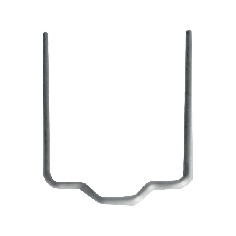 Agrafe de réparation plastique Prédécoupée forme double panneau inversé 7mm