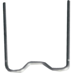 Agrafe de réparation plastique Prédécoupée forme double panneau 7mm