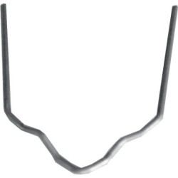 Agrafe de réparation plastique Forme V 8mm