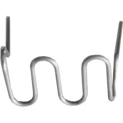 Agrafe de réparation plastique Forme S 8mm