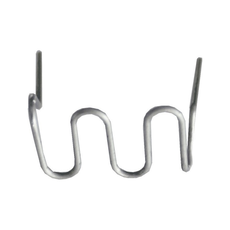 Agrafe de réparation plastique Forme S 8mm