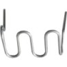 Agrafe de réparation plastique Forme S 8mm