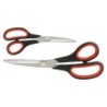 LOT DE 2 CISEAUX PROFESSIONNELS 250mm et 210mm