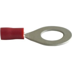 Cosse borne rouge Ø10 mm