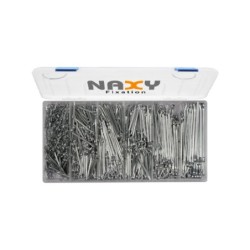 Coffret assortiment goupilles fendues 1000 pcs