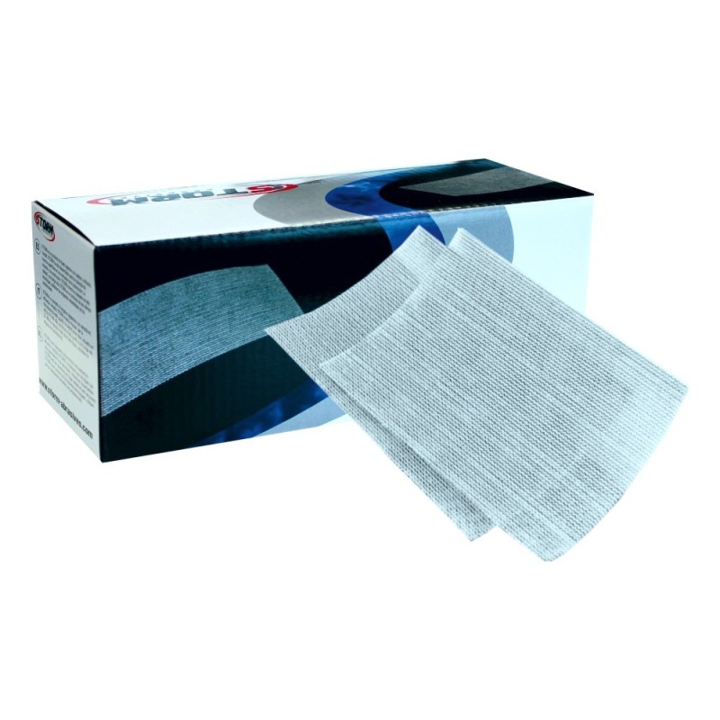 Coupes abrasives velcro STORMNET Non perforé - 70x420mm - Grain 500