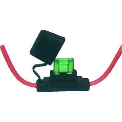 PORTE FUSIBLE ENFICHABLE ETANCHE PRECABLE 4mm² 30cm