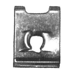 SACHET CLIPS 347 CLIPS ECROU TOLE 0,6à1,4 VIS DIAM 4,2 DIM 16x12