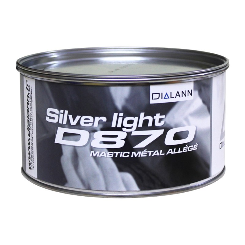 Mastic métal allégé D870 polyester aluminium haute qualité