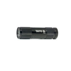 MINI TORCHE 9 LEDS NOIRE 3x1,5V AAA YATO