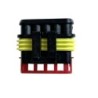 Connecteur étanche 5 voies cosse femelle x10 pièces