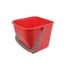 SEAU ROUGE 15L POUR CHARIOT MENAGE REF: 30050070/71/72