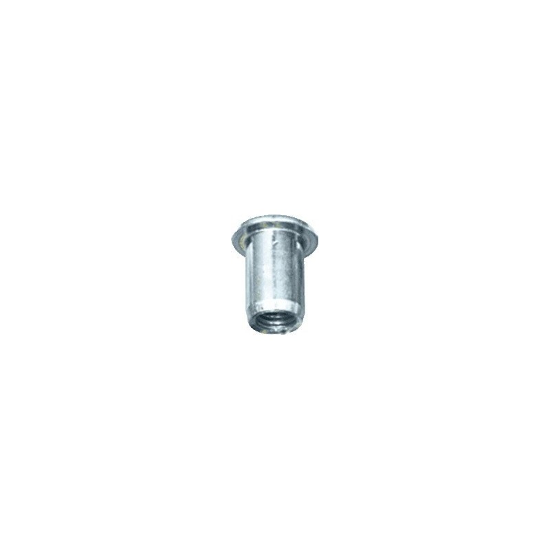 SACHET ECROUS 10051 SERTIR ZN - ACIER Ø VIS 8 Ø PERCAGE 11mm